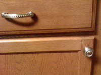 New Cabinet Hardware New Cabinet Hardware