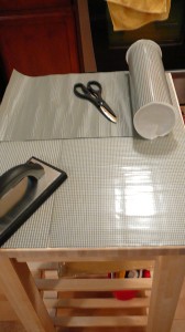 Bondera cut on kitchen island Bondera cut on kitchen island