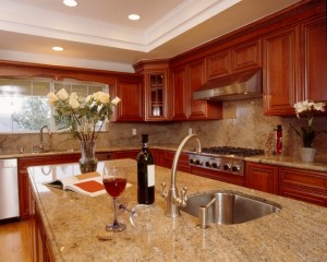 granite or quartz countertop